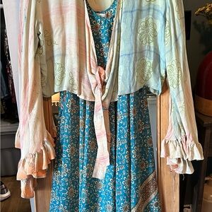 Zeppelin Crop kimono